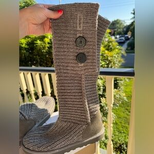 UGG sweater boots.